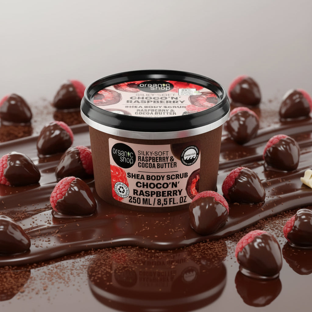 Gommage - chocolat framboises 250ml