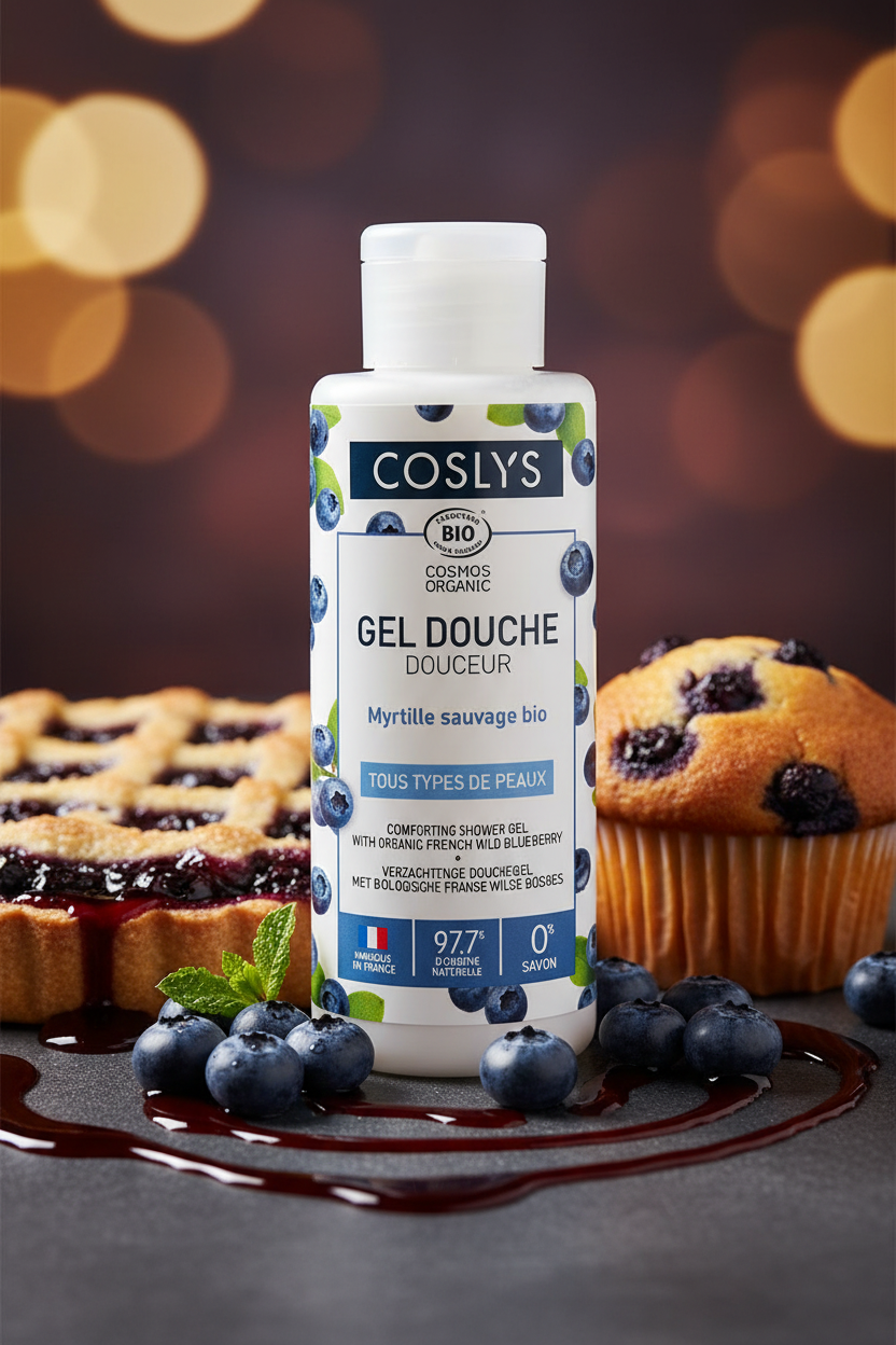 Gel douche douceur myrtille sauvage 100ml